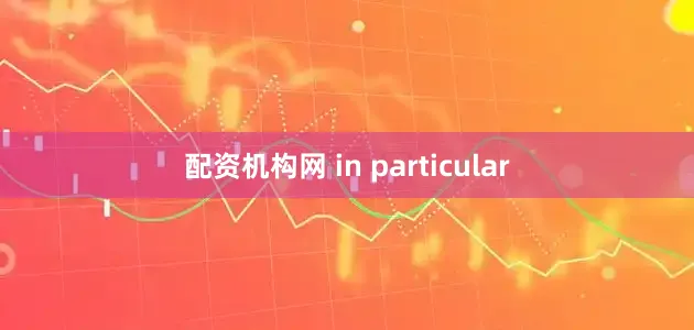 配资机构网 in particular